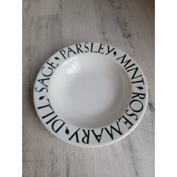 Pier 1 herbs soup bowl sage parsley mint rosemary Dill - Picture 1 of 12